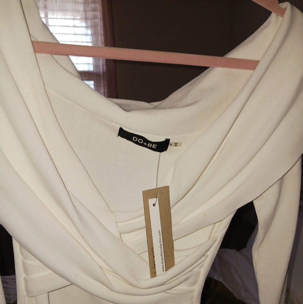 White Holiday Top